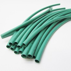 1/4″ ID Green Heat Shrink Tube 2:1 ratio wrap (25 ft) 0.25 inch/feet/foot/to 6mm