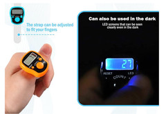 Islamic Gift Finger Counter 6-Pack 5 Digit LCD Electronic Digital Tasbeeh Ramada