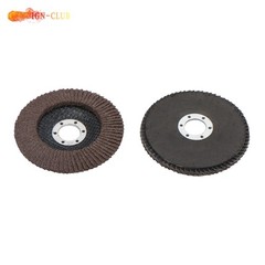 50Pcs Premium Zirconia Flap Disc Sanding Grinding 4-1/2″ X 7/8″ 40 Grit Grey