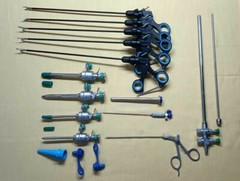 16pc Laparoscopic Surgery Set 5mm/10mm Endoscopy Reusable Surgical Instruments