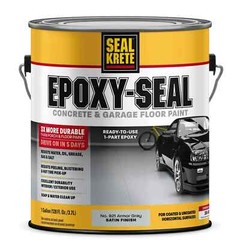 Armor Gray, Krete Epoxy-Seal Low VOC Concrete and Garage Floor Paint, Gallon