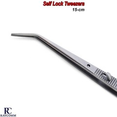 Dental Self Locking Tweezers Surgical Cotton Dressing Forceps Surgical Tools CE
