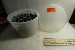 5 Lb Box Grip Rite 8D 2-1/2 Inch Common Nails Smooth Approximate 449 Pcs