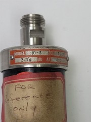 Weinschel Engineering Model 10-3 RF Module , 3.04 db