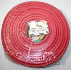 Valley National Gases RH-2103 50′ 1/4″ GRADE R TWIN HOSE FITTED USA NEW SEALED