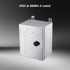 IP65 Weatherproof Stainless Steel Box 10″ x 8″ x 6″ – Wall-Mounted Enclosure