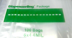 100 4 Mil RELOC Bags Clear 6×4 Thick Zip Seal Reclosable Zippit Bags 6″ W x 4″ D