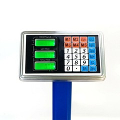 660lb Digital Floor Bench Platform Postal Scale KG/LB 300kg