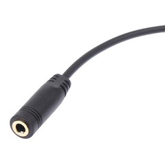 2 Pin K1 To 3.5MM Female Audio Earphone Transfer Cable For TYT For UV5R 888S