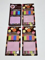 Stick-on Notes & Flags 4pk