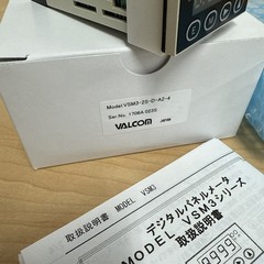 NEW! VALCOM VSM3-2S-D-A2-4 Pressure Sensor Digital Panel Meter 24V DC