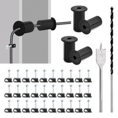 Starlink Cable Routing Kit for 3/4” Wall Hole, 26x38mm/1.02×1.5inch, Black