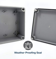 Co. 12x10x4 Weather Dust Proof Ps Plastic Junction Conduit Box Electronics En