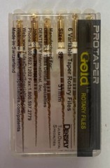 Dentsply ProTaper Gold Nickel Titanium Rotary Files F1 F2 F3 S1 S2 SX-F3 SX19