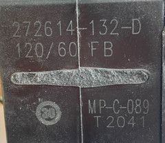 NEW ASCO EF8342G001MS SOLENOID VALVE 120/60