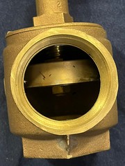 Brass Angle Hose Valve 2-1/2” FNPT x 2-1/2” FNPT, 300 psi *MADE IN USA*