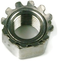 Stainless Steel Keps K Lock Nut UNC 3/8-16, Qty 25