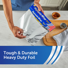 Reynolds Wrap Heavy Duty Aluminum Foil 50 Square Feet PACK OF 2