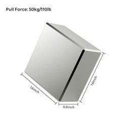 LOT 40MM Large Block Neodymium Magnets Super Strong Magnet Rare Earth 40x40x20mm
