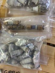 Large Mixed Industrial Fuse Lot Bussmann Gould Mersen Littelfuse NOS Surplus