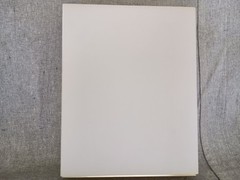 NIB Kikki K White Gold Bronze Spots Leather Personal Planner Notebook Calendar