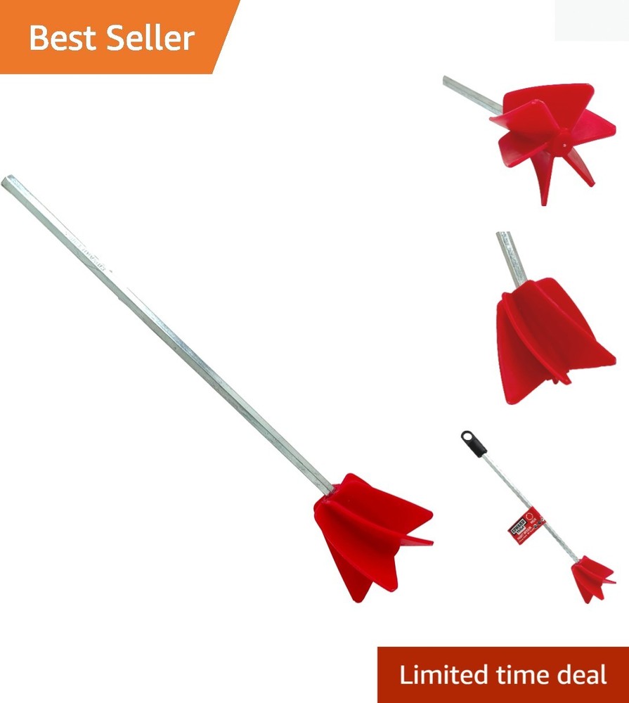 Even Flow Paint Mixer Drill Attachment – Perfect for Paint, Resin & Silicone