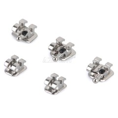 10Packs AZDENT Dental Orthodontic Brackets Braces Metal Mini MBT 022 3-4-5 Hooks