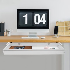 Under Desk Mounted Sliding Pull-out Drawer for Sit Stand Workstation