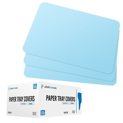 Blue Paper Dental Tray Covers for Size “B” Trays 8.25 “x 12.25”, (Case of 1000)