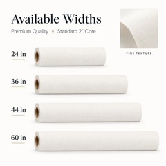 P&L Art. Polycotton Matte Inkjet Canvas Roll For Wide Format Printers Quick Dry