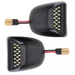 18 SMD LED License Plate Lights for 1999-2013 Chevy GMC Cadillac 6000K White