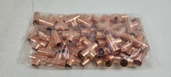 (50 PACK) Nibco 9097200 611 1/2″ x 1/2″ x 1/2″ Copper Solder Cup Tee Fitting NEW