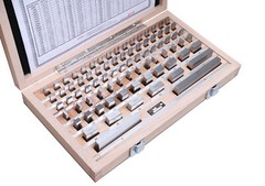 81 Pcs Steel Gage Block Set, Grade B, #P900-S581