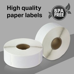 OfficeSmartLabels – 1″ x 2-1/8″ Multipurpose Labels, Compatible with 30336 (2…