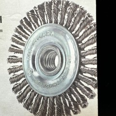 Norton 50583-038 Stainless 4” Wire Wheel Brush METAL – NEW {50}