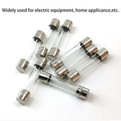 Fast Blow Fuse F3AL250V 6x30mm Pack of 10 Glass Fuse 3A 3Amp 250V Glass Fuses 0.