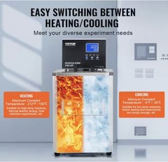 6L -20℃ ~100℃ Lab Cooling Chiller Circulator Recirculating Chiller Heating Bath