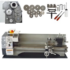 110V WM210V Inch Precision Instrument Variable Speed Metal Bench Lathe 1.1KW