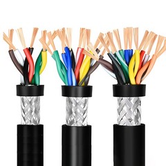 RVSP 485 Signal Wire Double Twisted Shielded Cable 2/4/6/8~20-Core 0.15mm²-1mm²