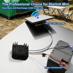 Power Supply 12V 9-28V to 30V 3.5A DC Female Cord Starlink Mini Truck RV