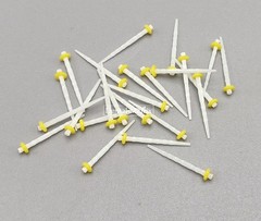 Dental Glass Fiber Post Teeth Restorative Refill Screw 1.2 1.4 1.6 1.8mm Posts