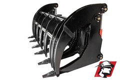 Skid Steer Log Grapple 76″ Wide by McLaren Heavy Duty for Case Machines