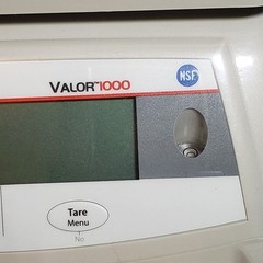 Ohaus Valor 1000 Model V12P10T with Power Supply Adapter Max 10 kg/20 lb Tested