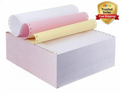 Carbonless Continuous Forms 9.5 X 11″ Computer Printer Paper NCR Copy Dot Matrix