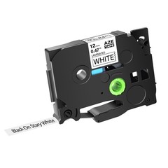 20PK For Brother TZe-231 TZ-231 12mm Black on White Standard Laminated Tape 231