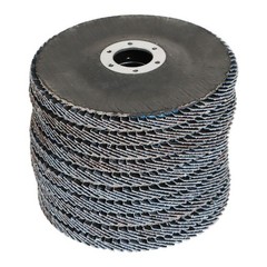 100Pack 4-1/2″×7/8” 40 Grit T29 Premium Zirconia Flap Disc Sanding Grinding US