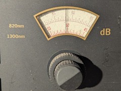 Photodyne Model 1950XR-100B Fiber Optic Continuous Optical Attenuator , 820/1300