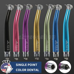 NSK Style Dental High Speed Handpiece Turbine 4 Hole/2 Holes 7 Colors Yabangbang