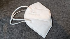 Box of 14 (10 Pack) KN95 Face Mask White GB2626-2006 5-Layer Filtration Mask