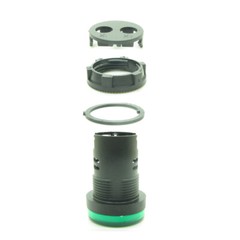 5PCS Green 22mm AC/DC110V LED Indicator Light Power Signal Panel Lamp AD16-22D/S